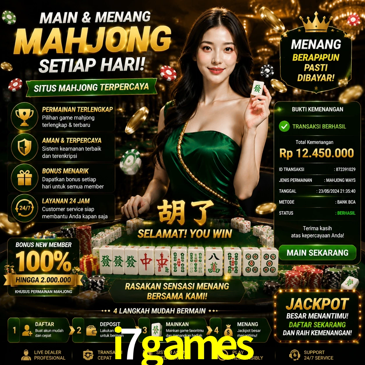Ganhar e sacar na i7games